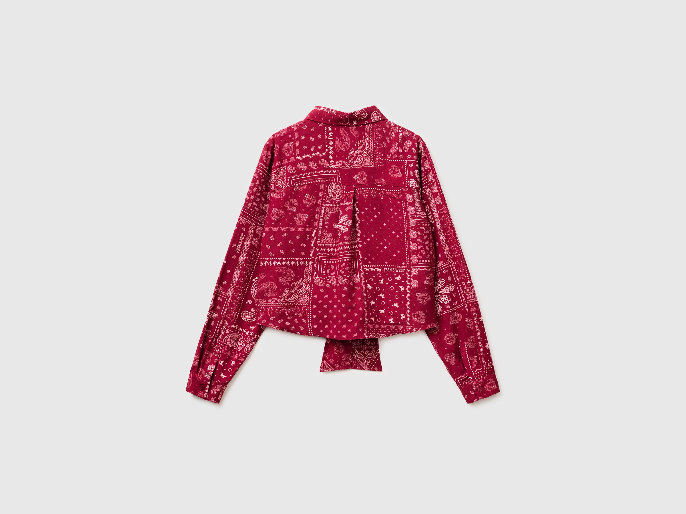 Camisa com estampa bandana e nó - ucb_image_BS