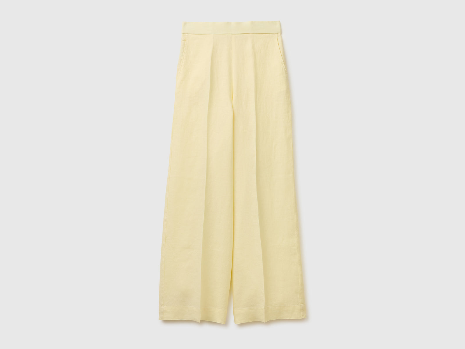 Palazzo trousers in pure linen - ucb_image_FS