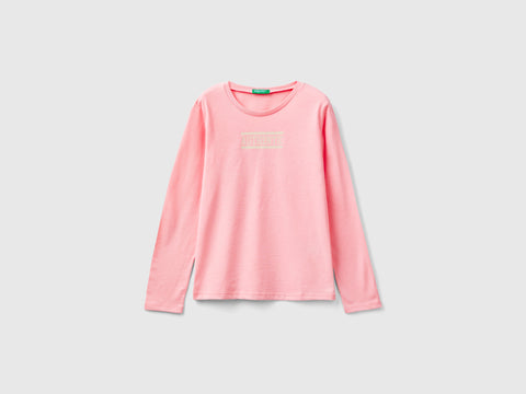 T-shirt com estampa lettering - ucb_image_FS