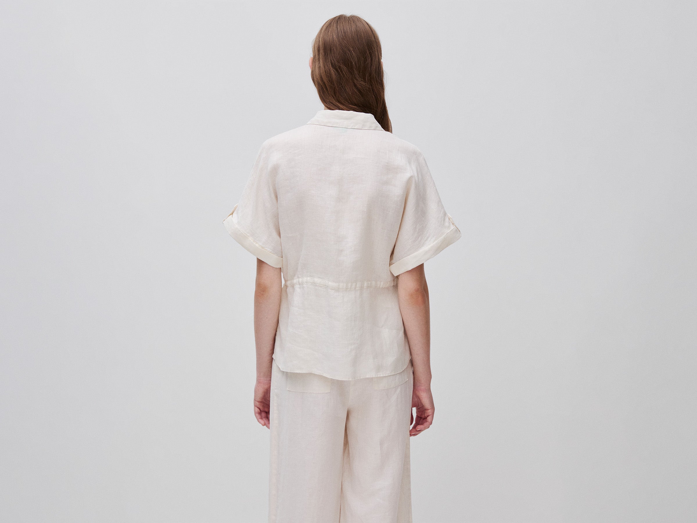 Camisa sahariana em linho puro - ucb_image_B