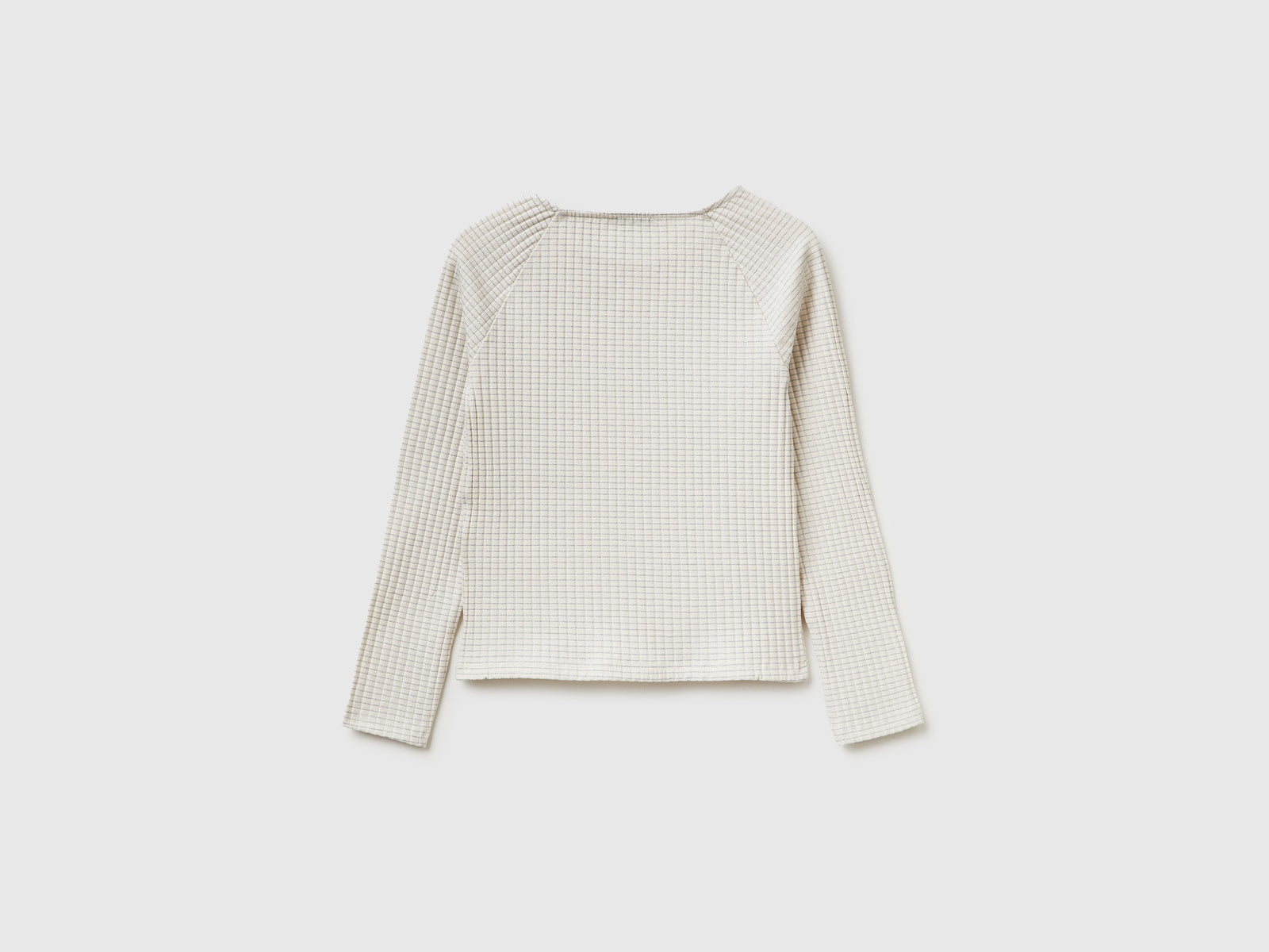 Ribbed boat neck T-shirt - ucb_image_BS