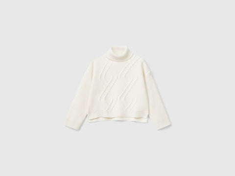 Camisola de gola alta aos losangos - ucb_image_FS