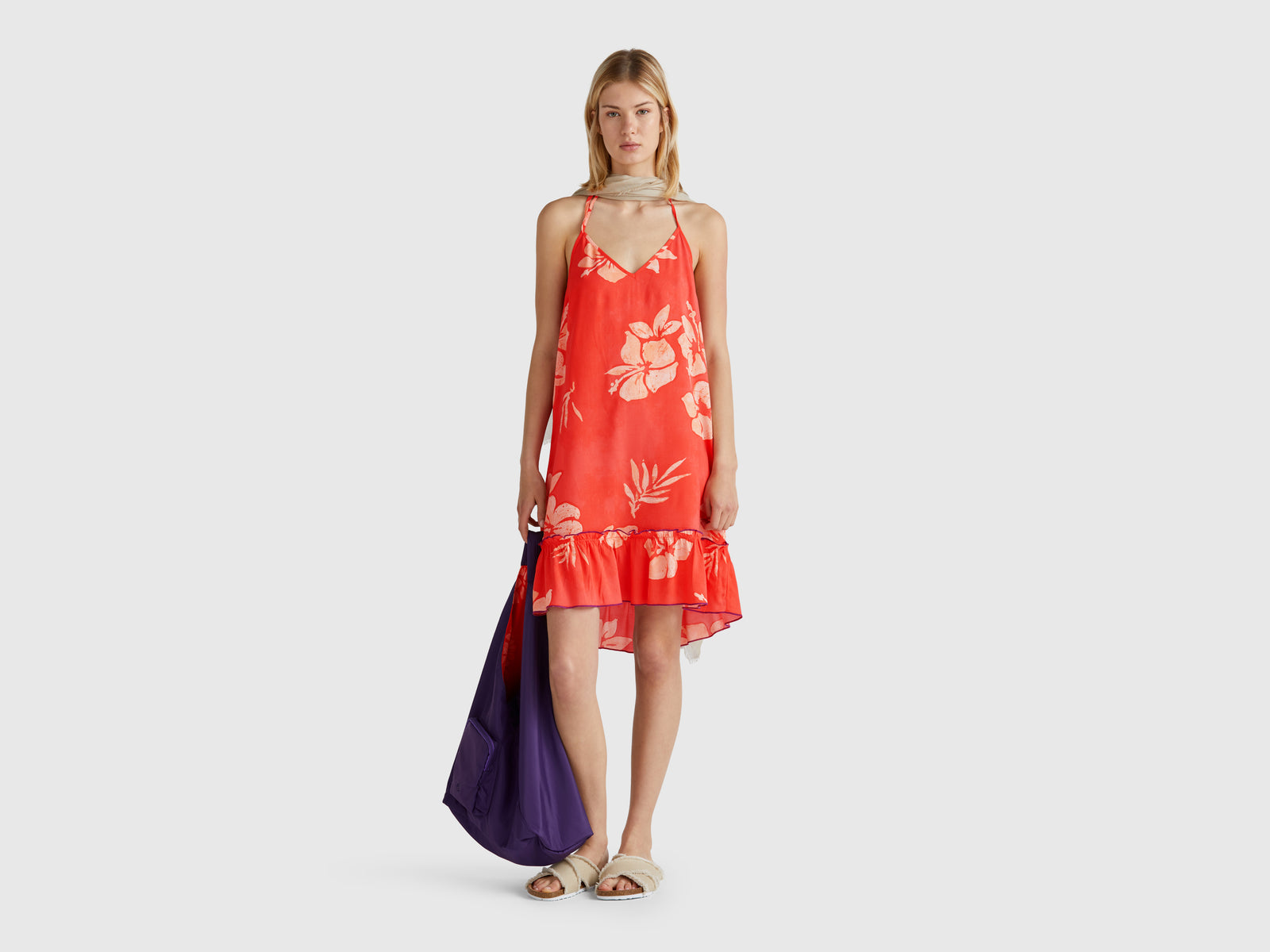 Vestido com estampa de flores - ucb_image_F