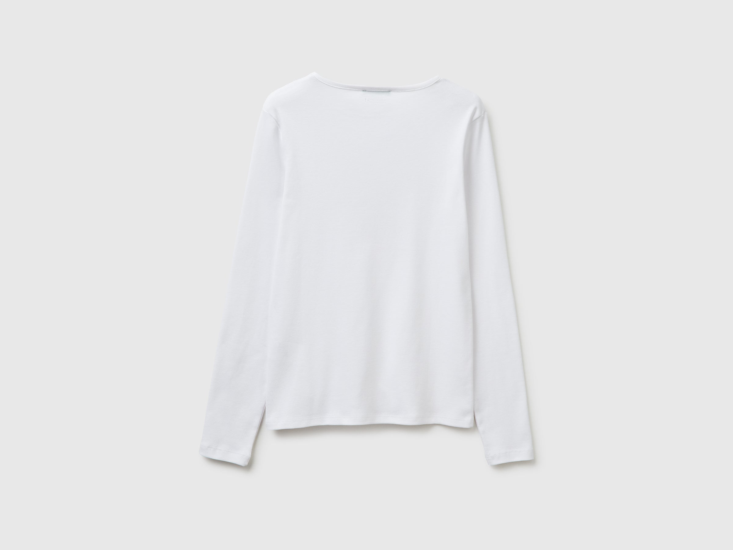 T-shirt slim fit com mangas compridas - ucb_image_BS