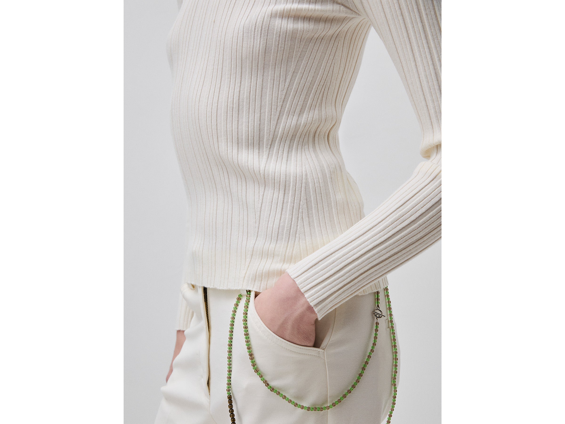 Camisola ajustada em canelado - ucb_image_FY