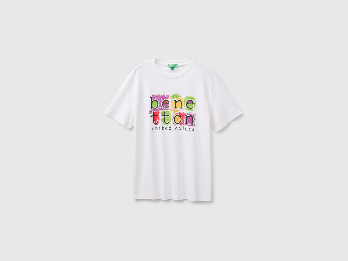 T-shirt regular fit com logótipo - ucb_image_FS
