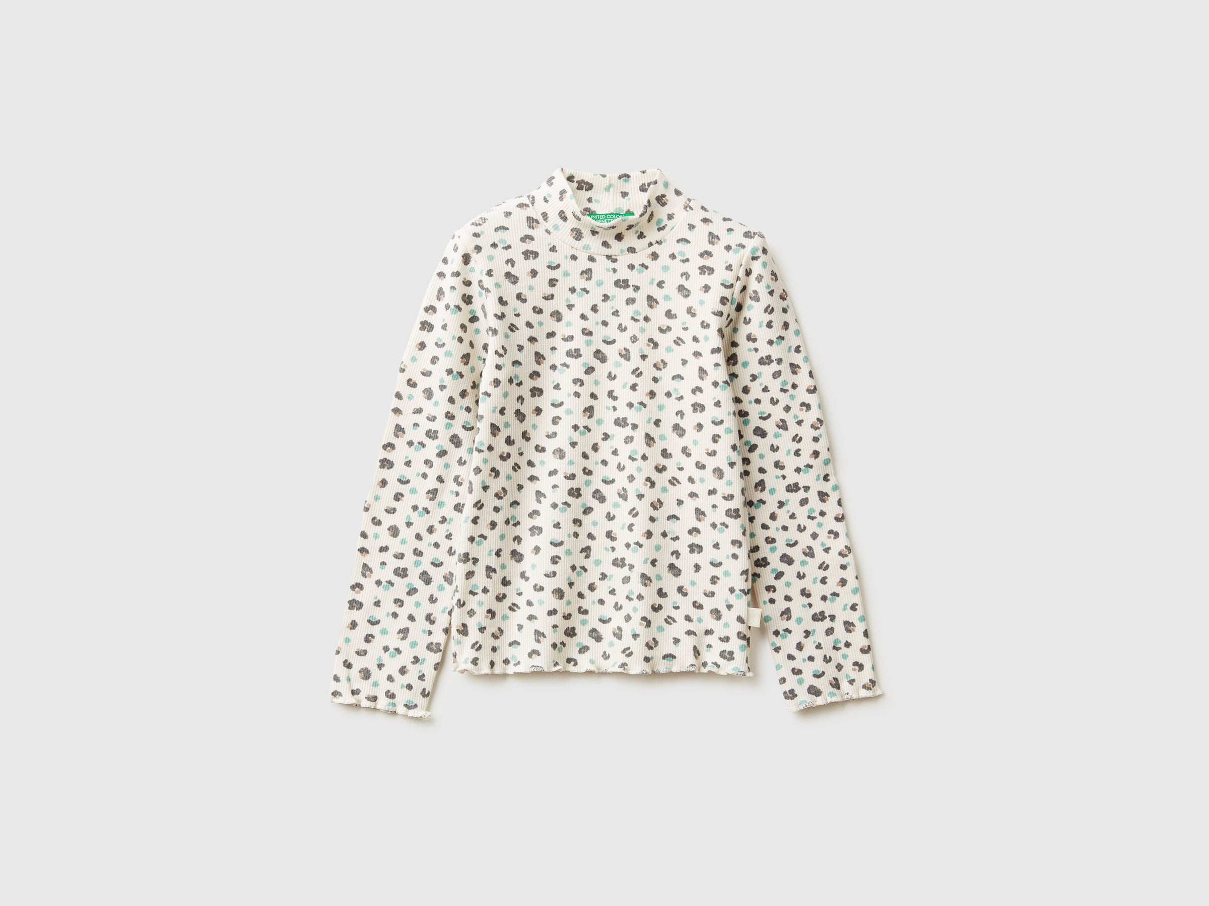 T-shirt slim fit com estampa animal - ucb_image_FS