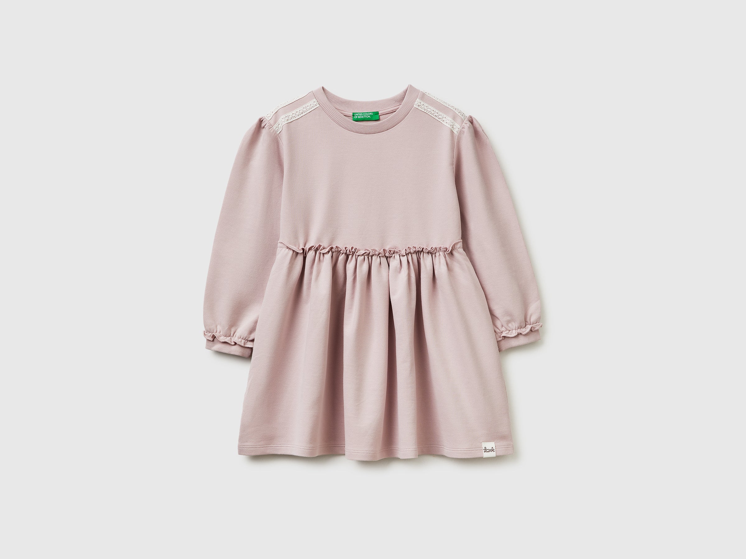 Vestido em felpo com renda - ucb_image_FS