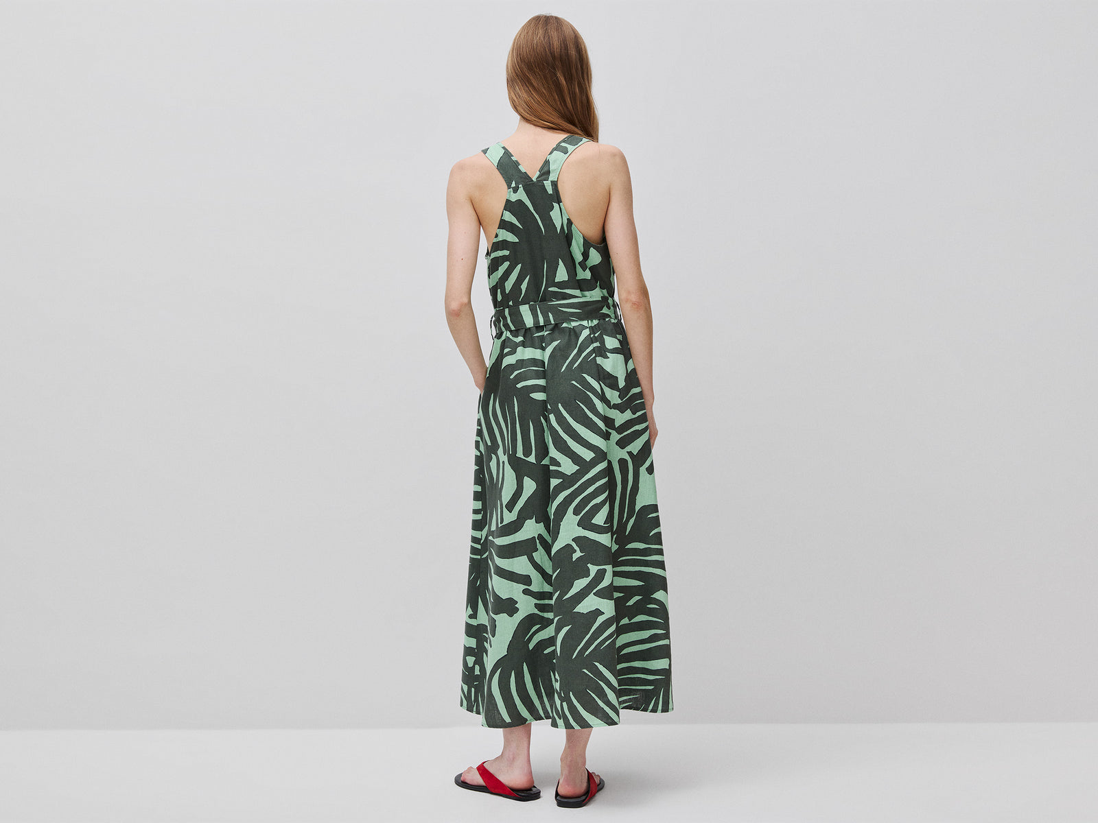 Vestido estampado em linho puro - ucb_image_B