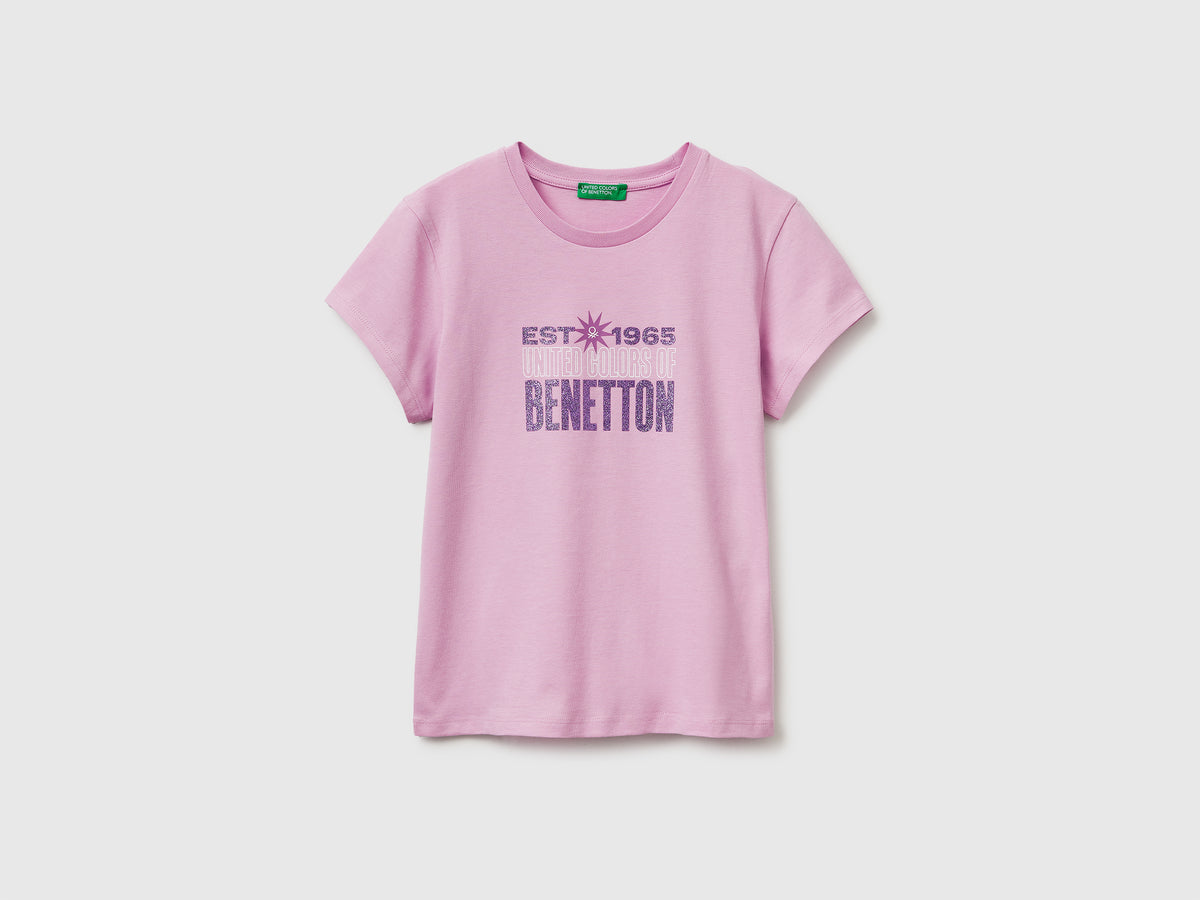 T-shirt with glitter print - ucb_image_FS