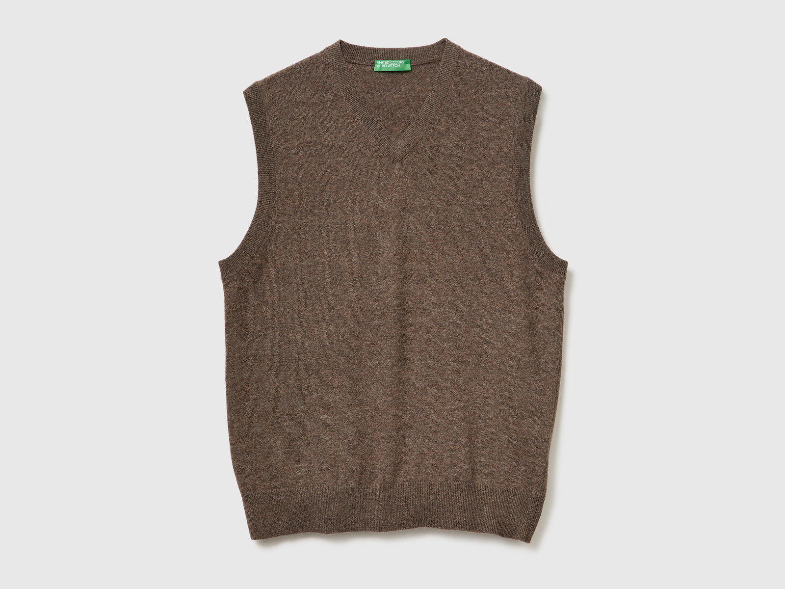 Colete marrom em pura lã Merino - ucb_image_FS