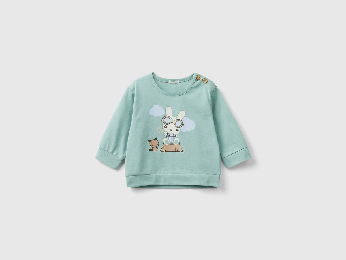 T-shirt quente com estampa de coelho - ucb_image_FS