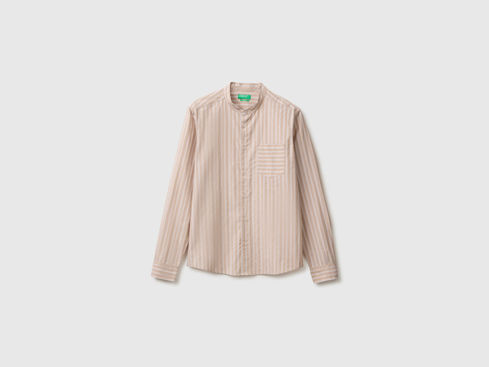 Camisa às riscas gola coreana - ucb_image_FS