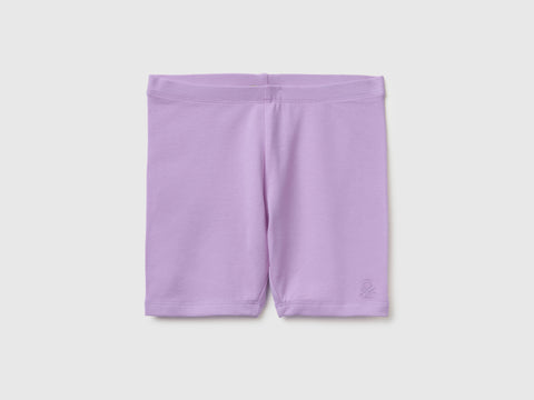 Stretch cotton short leggings - ucb_image_FS