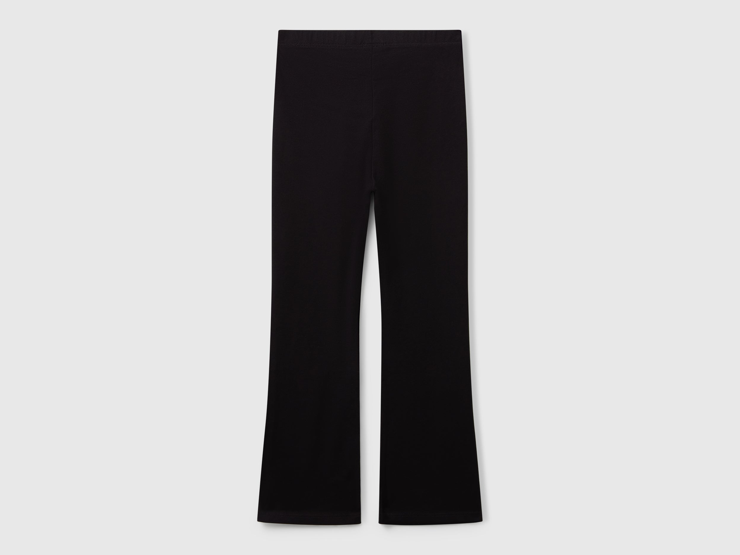 Leggings à boca-de-sino em algodão stretch - ucb_image_BS