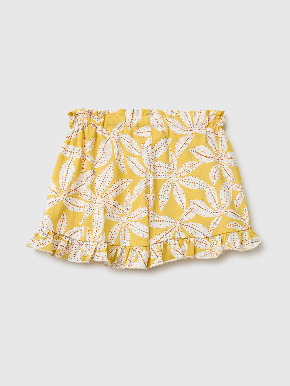 Printed shorts with ruffles - ucb_image_BS