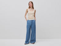 Calças wide fit em denim - ucb_image_FY
