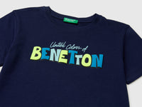 Organic cotton T-shirt with logo print - ucb_image_DS1