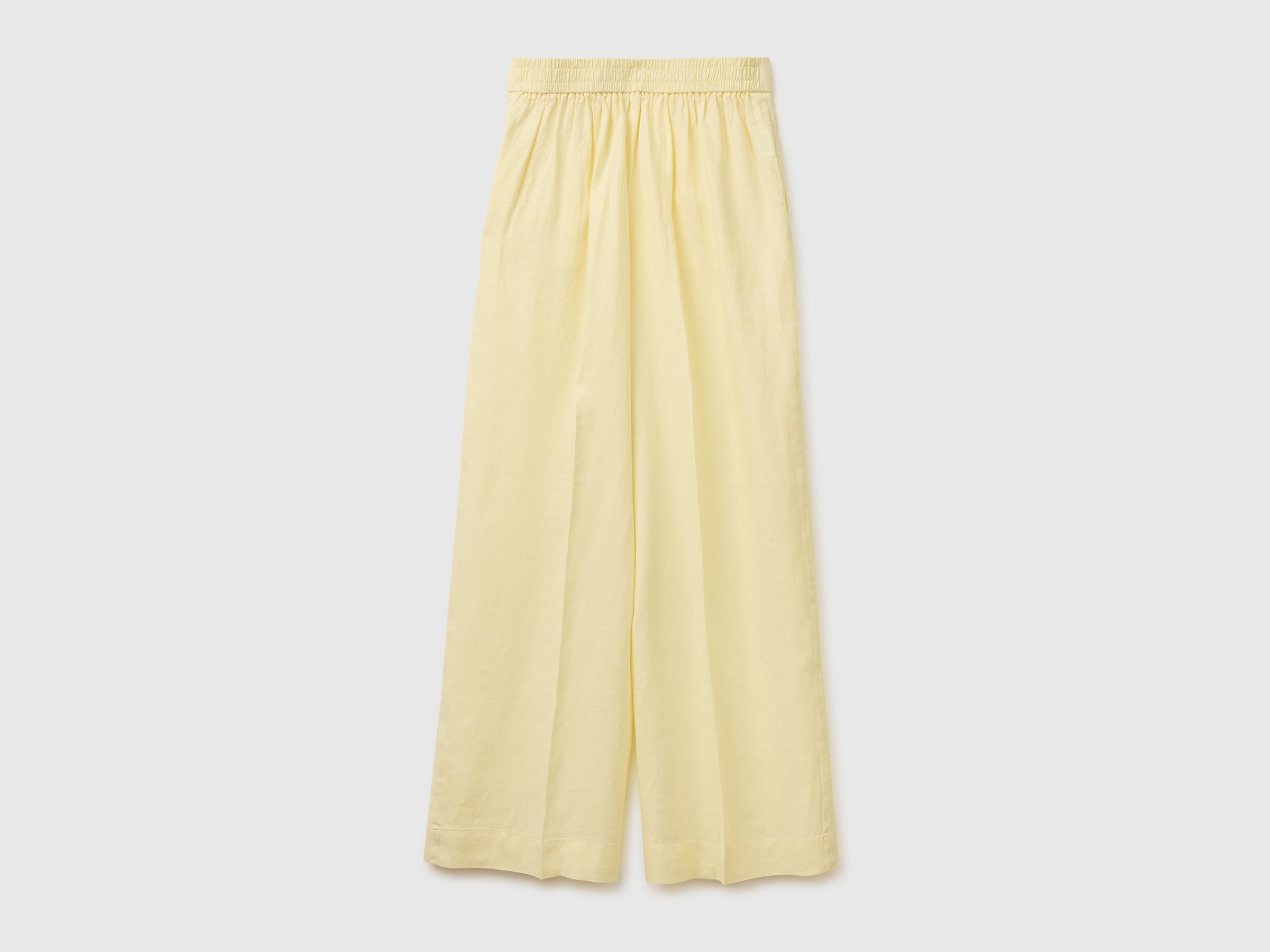 Palazzo trousers in pure linen - ucb_image_BS