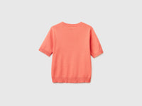 Dark blue short sleeve sweater - ucb_image_BS