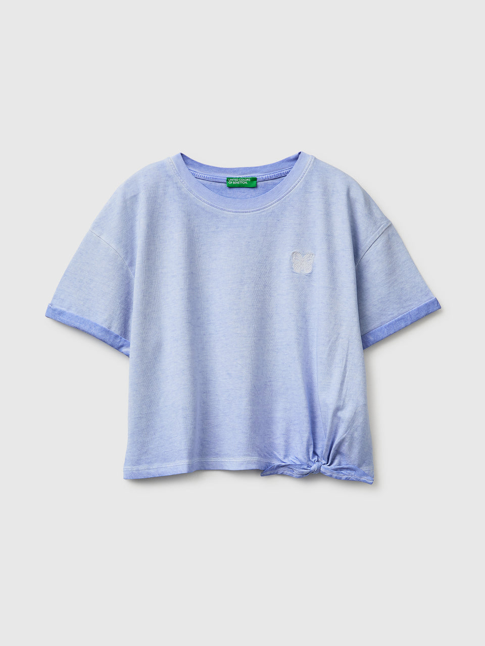 T-shirt with print and knot - ucb_image_FS