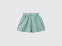 Linen blend shorts with sash - ucb_image_BS