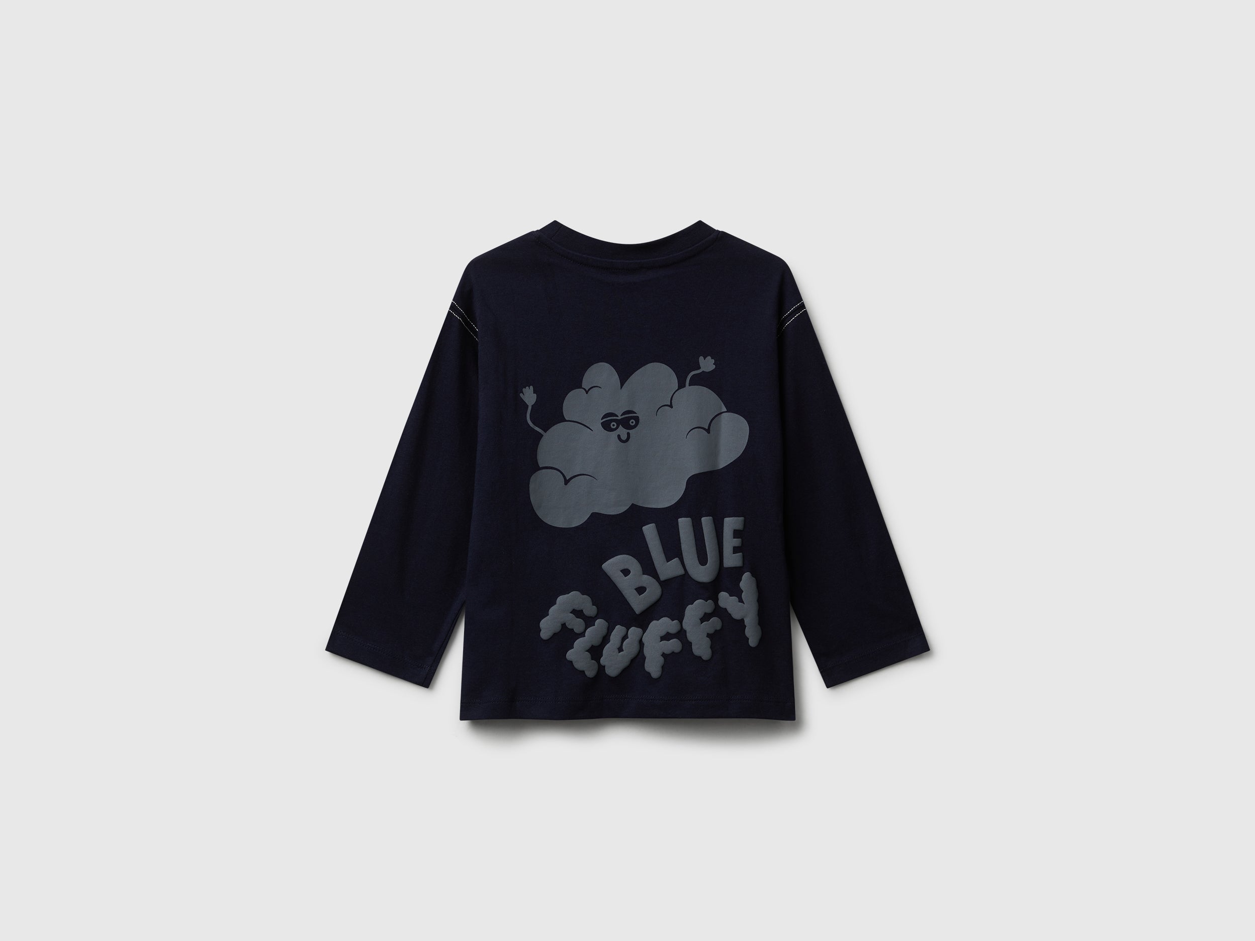 T-shirt de manga comprida com estampa espessa - ucb_image_BS
