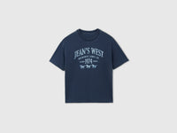 T-shirt lavagem vintage com estampa western - ucb_image_FS
