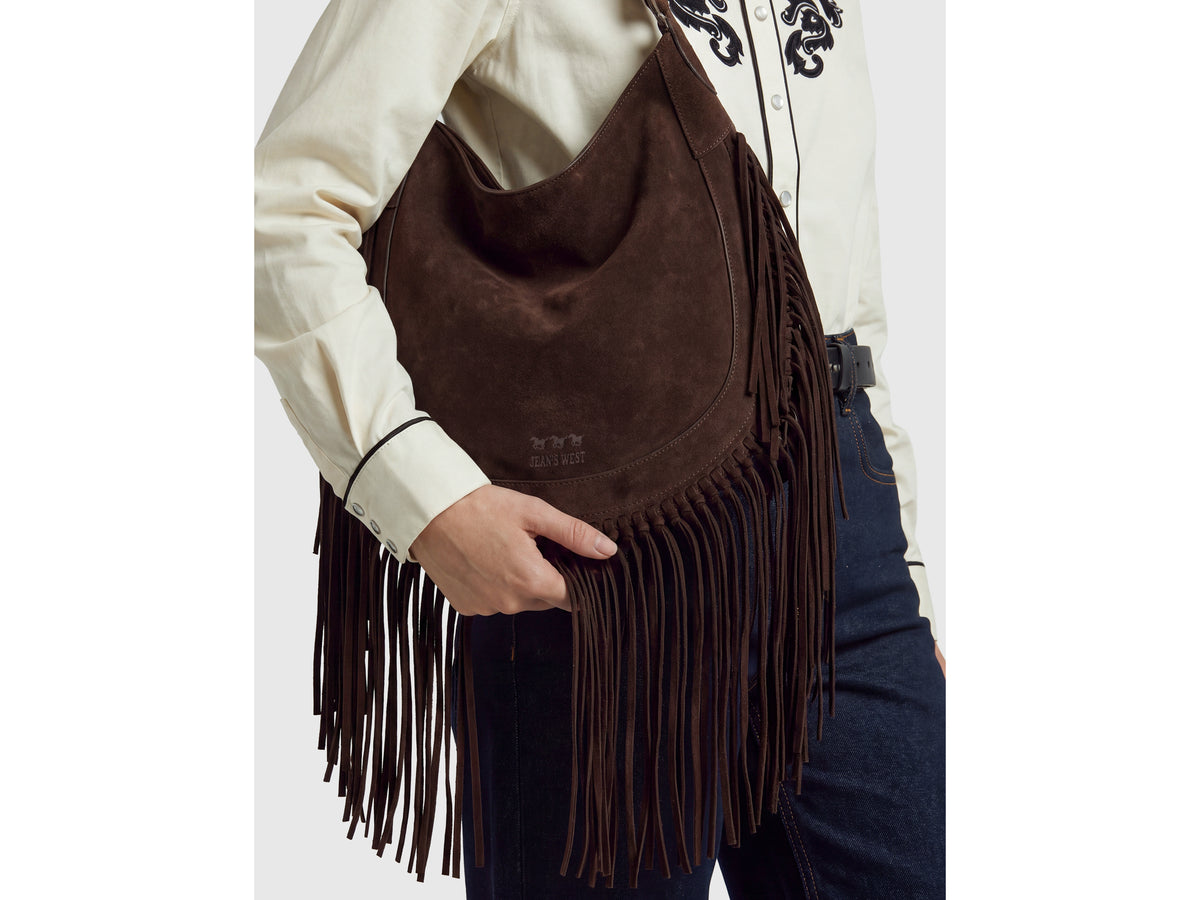 Bolsa de pele de camurça com franjas - ucb_image_FY