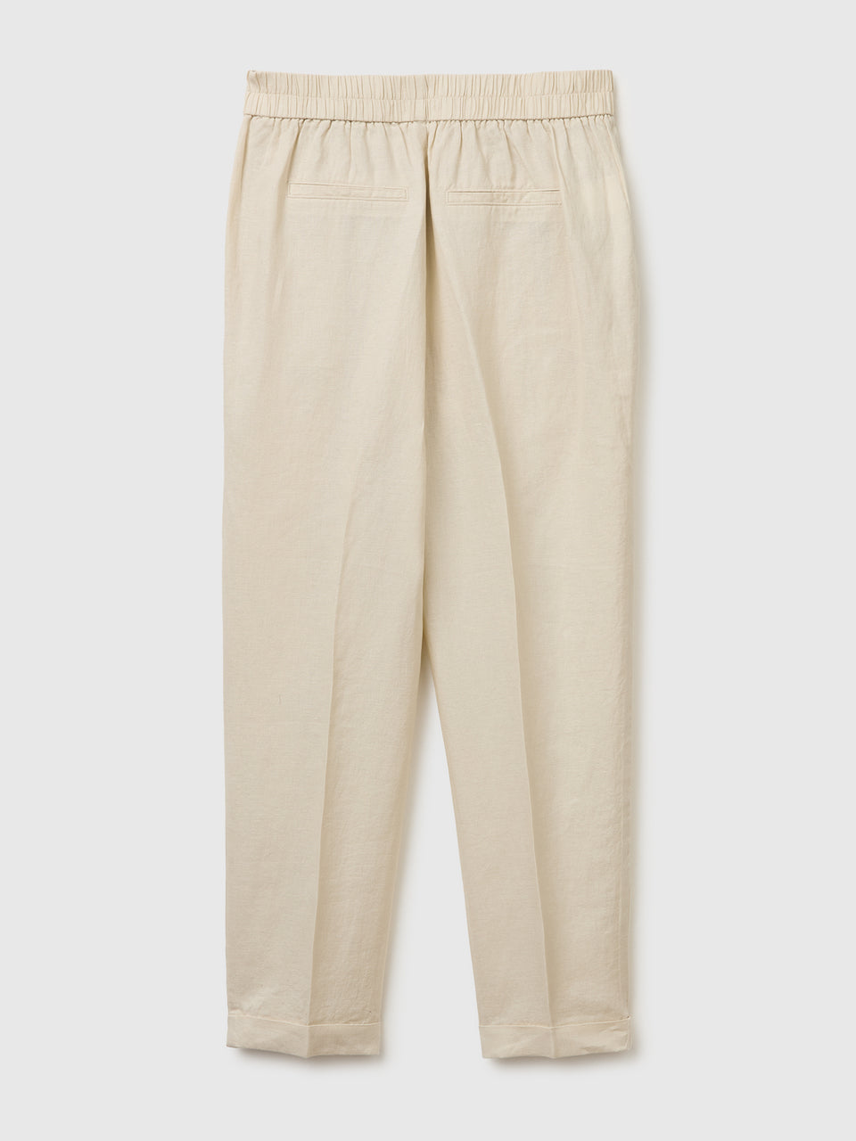 100% linen cigarette trousers - ucb_image_BS