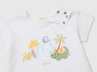 T-shirt with print and embroidery - ucb_image_DS1