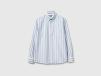 Camisa azul-claro às riscas button down - ucb_image_FS
