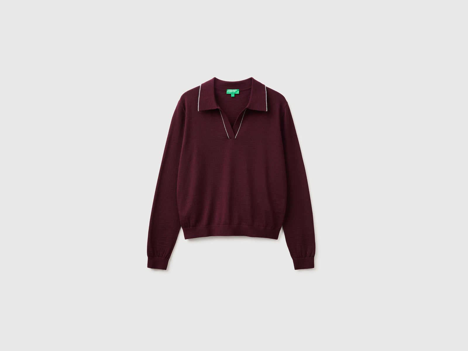 Polo de malha em pura lã Merino - ucb_image_FS