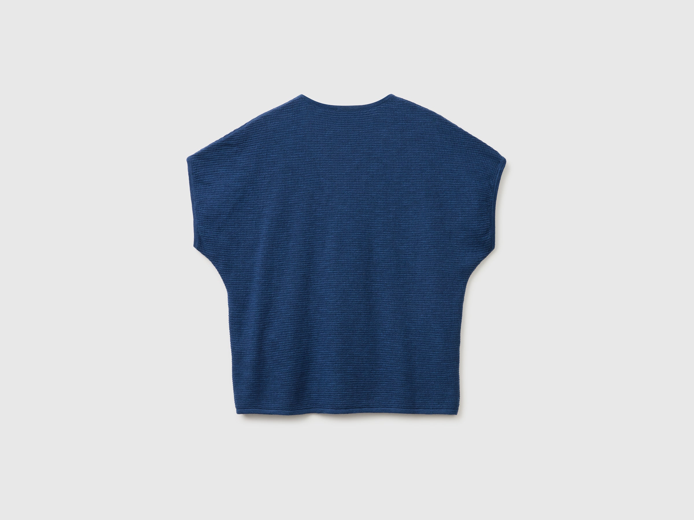 V-neck sweater in linen blend - ucb_image_BS