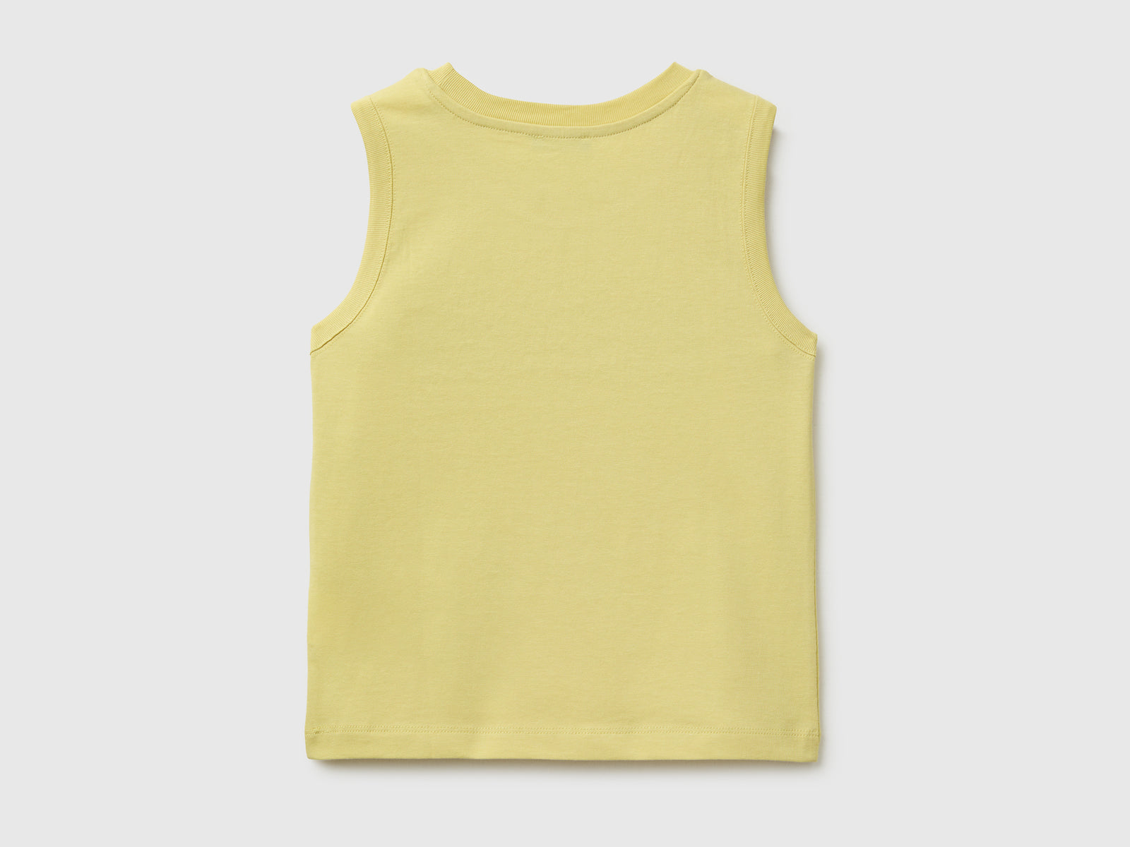 Organic cotton tank top with logo print - ucb_image_BS