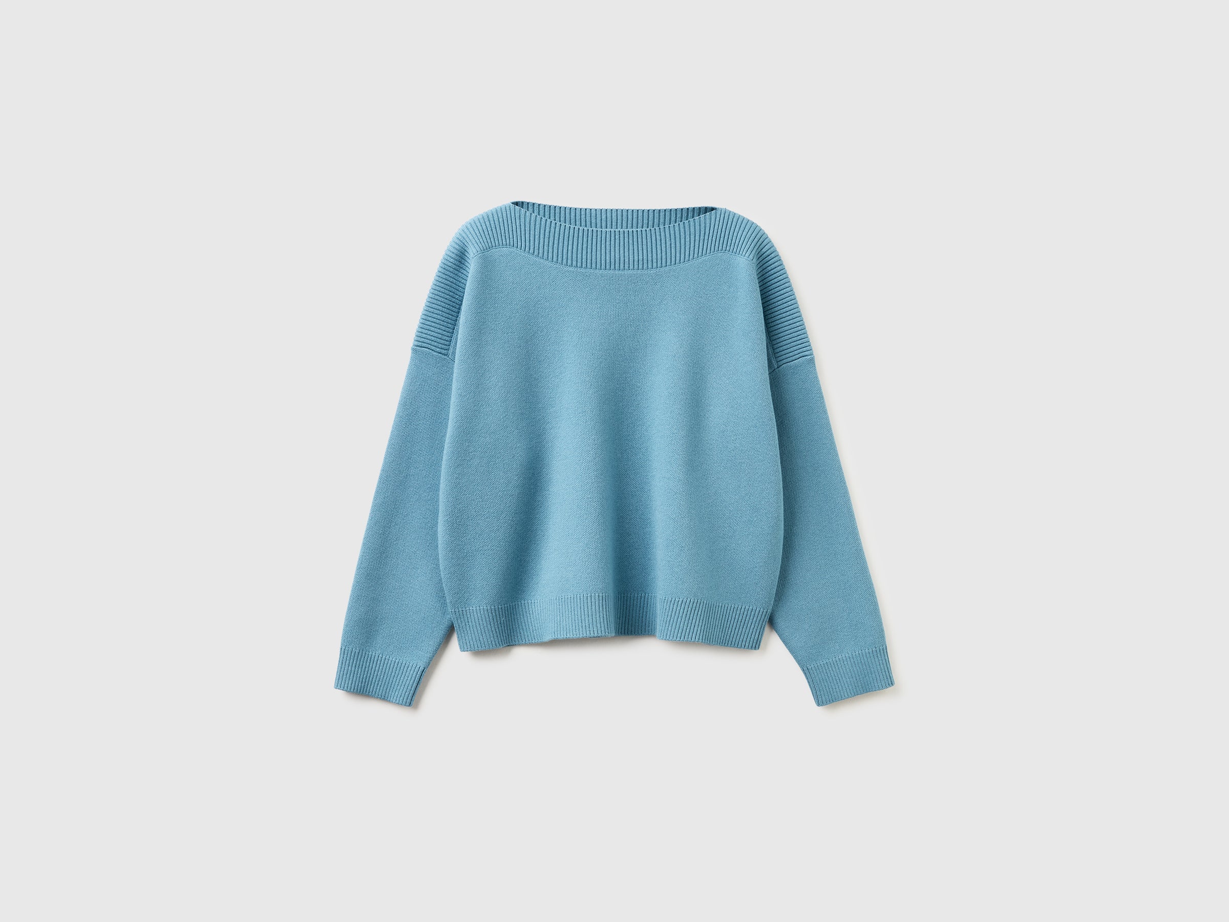 Boxy fit jacquard sweater - ucb_image_FS