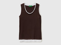 Slim fit ribbed tank top - ucb_image_FS