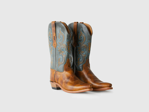Botas texanas altas bicolor - ucb_image_FS