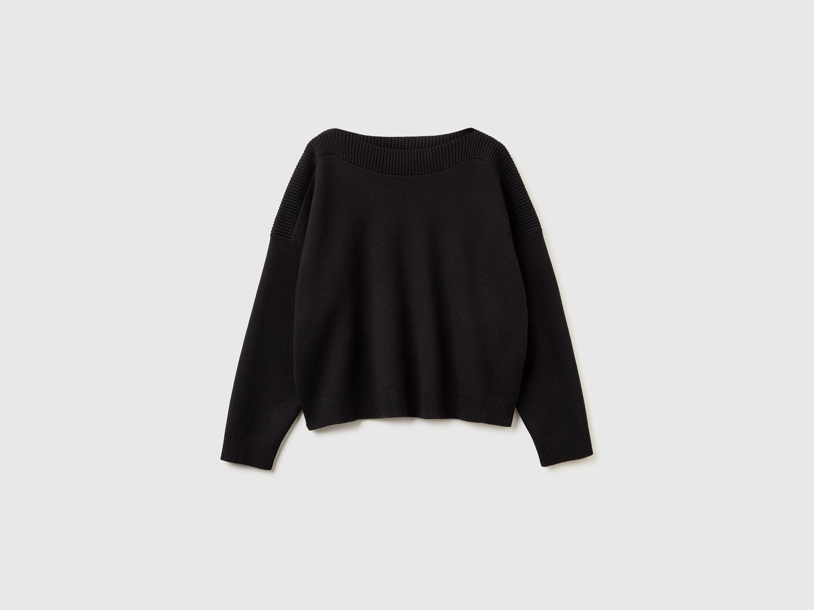 Boxy fit jacquard sweater - ucb_image_FS