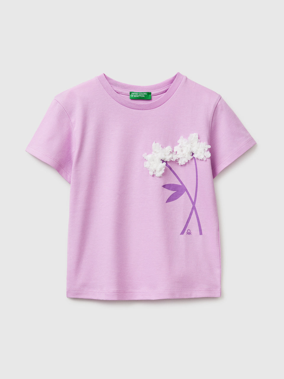 T-shirt with print and embroidery - ucb_image_FS