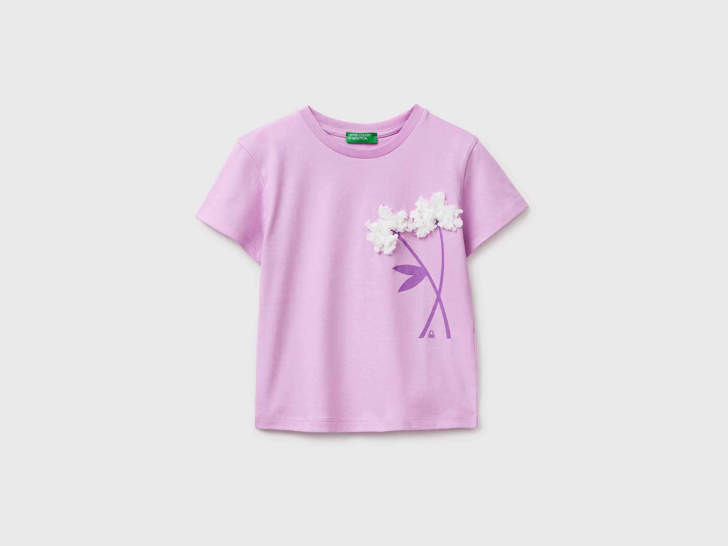 T-shirt with print and embroidery - ucb_image_FS