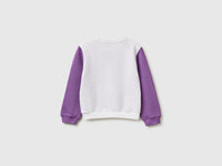 Sweatshirt with glitter logo print - ucb_image_BS