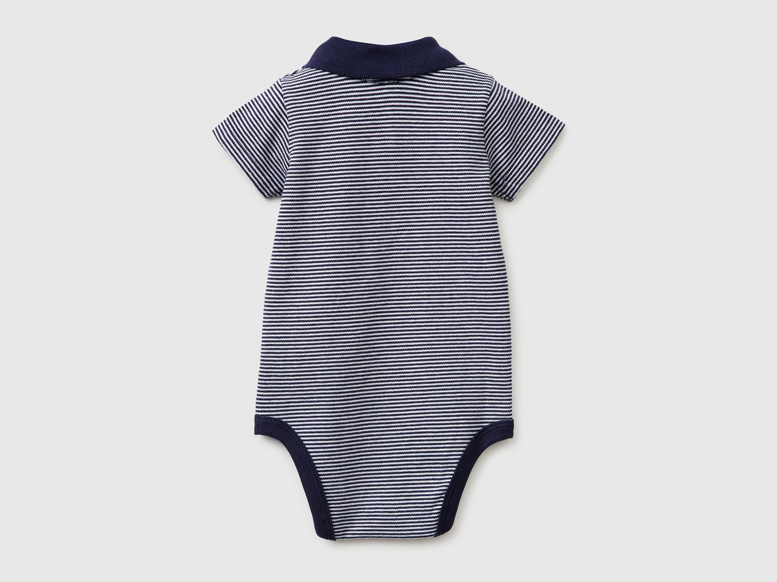 Polo onesie in stretch cotton - ucb_image_BS