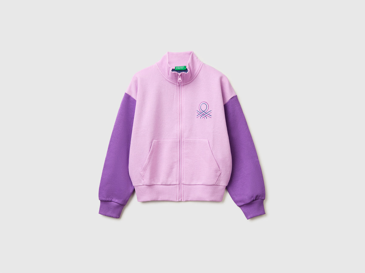 Zip-up sweatshirt with print - ucb_image_FS