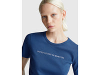 T-shirt 100% algodão com estampa logótipo glitter - ucb_image_FY