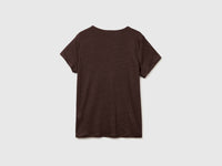 Round-neck T-shirt in pure linen - ucb_image_BS