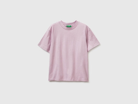 Crew neck t-shirt in lightweight cotton - ucb_image_FS