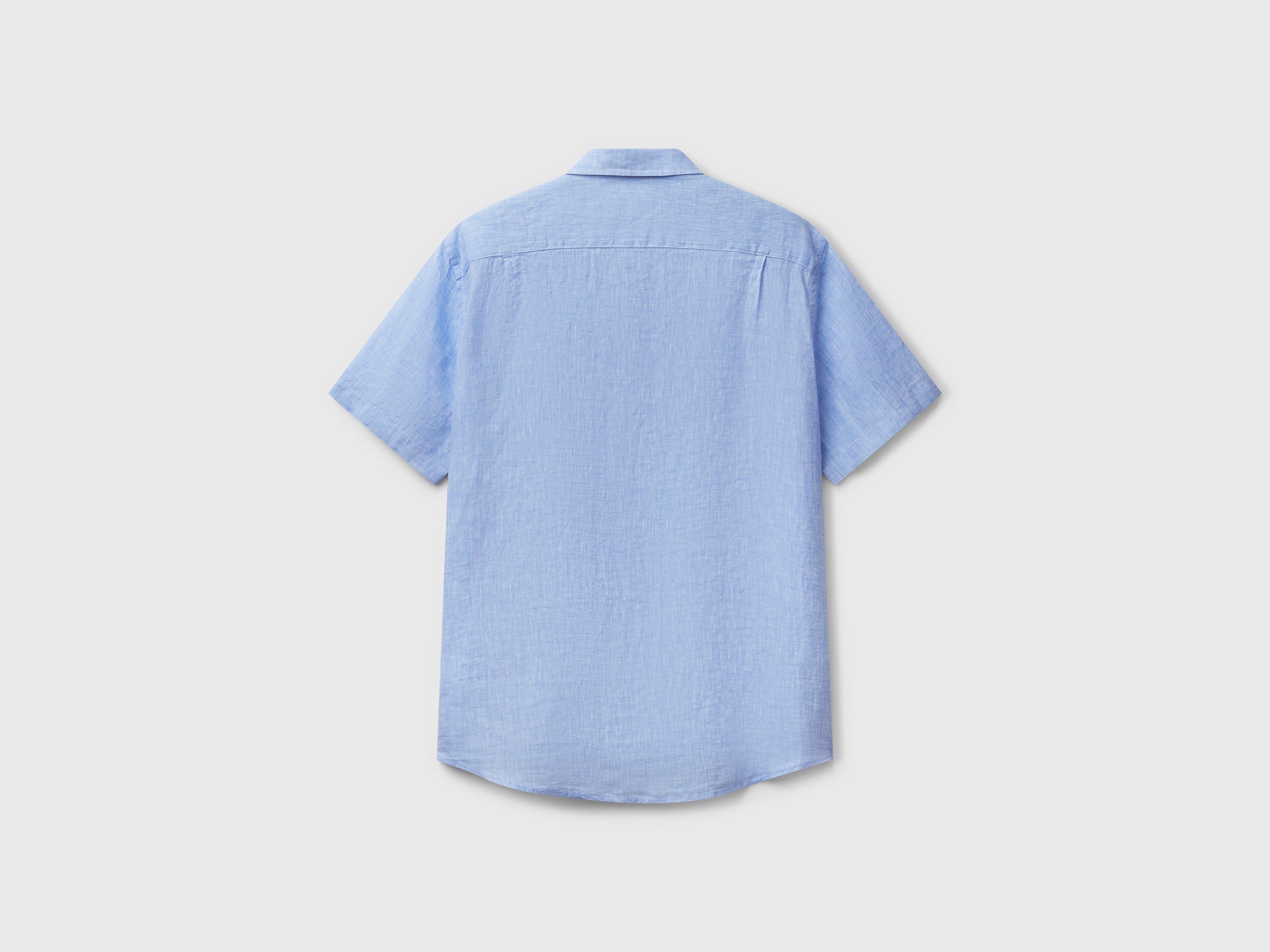 Short sleeve shirt in pure linen - ucb_image_BS