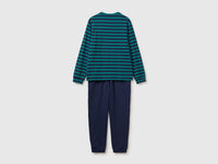Pijama comprido com logótipo em algodão stretch - ucb_image_BS