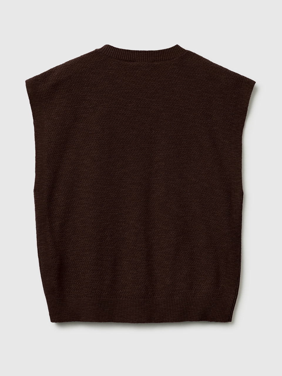 Sleeveless linen blend sweater - ucb_image_BS